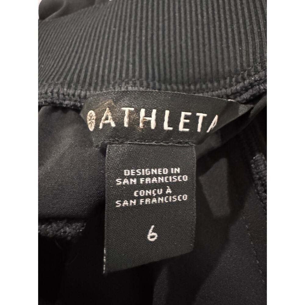 NWT Athleta Brooklyn Mid Rise Ankle Pant Black Size 6 - Picture 14 of 15